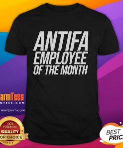 Nice Melissa Waelchli Antifa Employee Of The Month T-Shirt featuring bold graphics and a unique design for activists.
