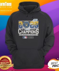 2025 NLDS Champions Milwaukee Brewers hoodie showcasing team pride and MLB National League Division Series victory.