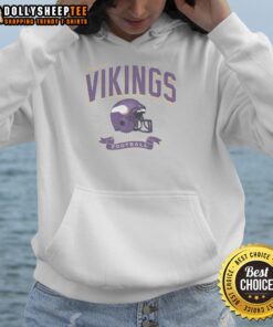 Nice Minnesota Vikings Prime Play Hoodie featuring team colors and logo, perfect for fans and game day wear.