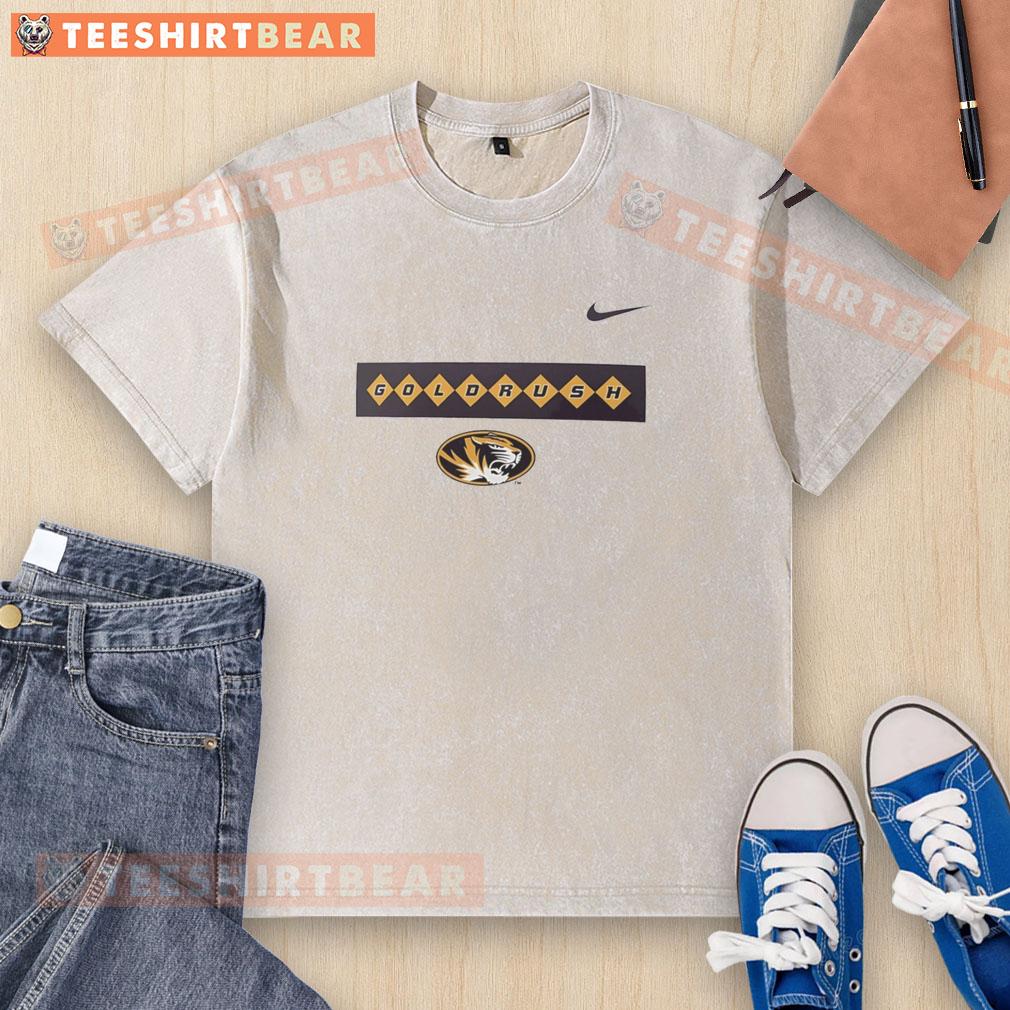 Nice Missouri Tigers Gold Rush Diamonds Washed T Shirt Nice Missouri Tigers Gold Rush Diamonds Washed T-Shirt featuring a vibrant design for fans and casual wear.