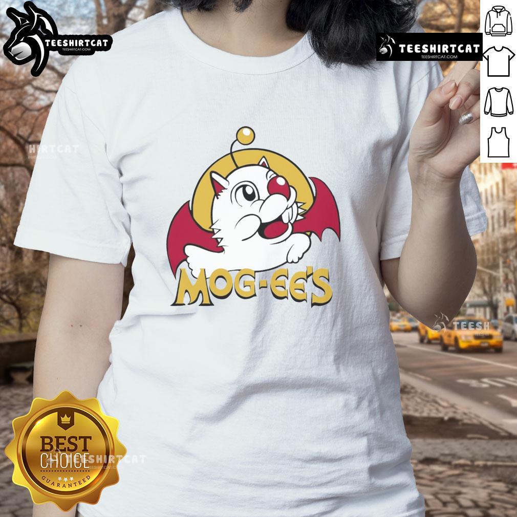 Nice Mog Ee'S X Buc Ee'S Logo Parody Ladies Tee Nice Mog Ees X Buc Ees logo parody on a ladies tee, showcasing a fun and trendy design perfect for casual wear.