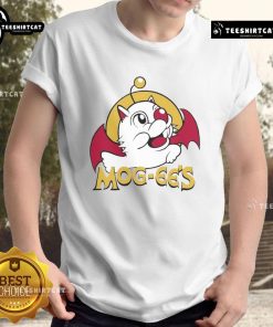 Nice Mog-Ee's X Buc-Ee's logo parody t-shirt featuring a fun, creative design for fans of both brands.