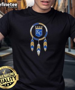 Nice Native American Indians X Kansas City Royals baseball t-shirt featuring vibrant graphics and a stylish design.