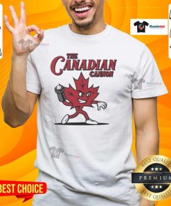 Alt Text: Nice New York Mets Jonah Tong The Canadian Cannon T-Shirt featuring vibrant team colors and bold graphics.