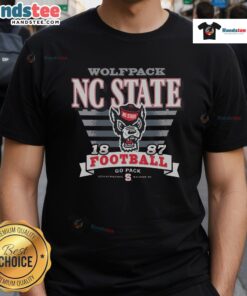 Nice North Carolina State Wolfpack Stripe Splash T-Shirt featuring bold colors and team logo, perfect for fans.