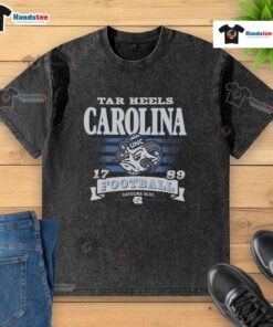 Nice North Carolina Tar Heels UNC Stripe Splash Washed T-Shirt showcasing team colors and stylish design.