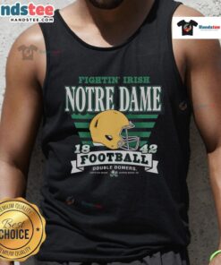 Nice Notre Dame Fighting Irish Stripe Splash Tank Top showcasing vibrant colors and team spirit for fans.