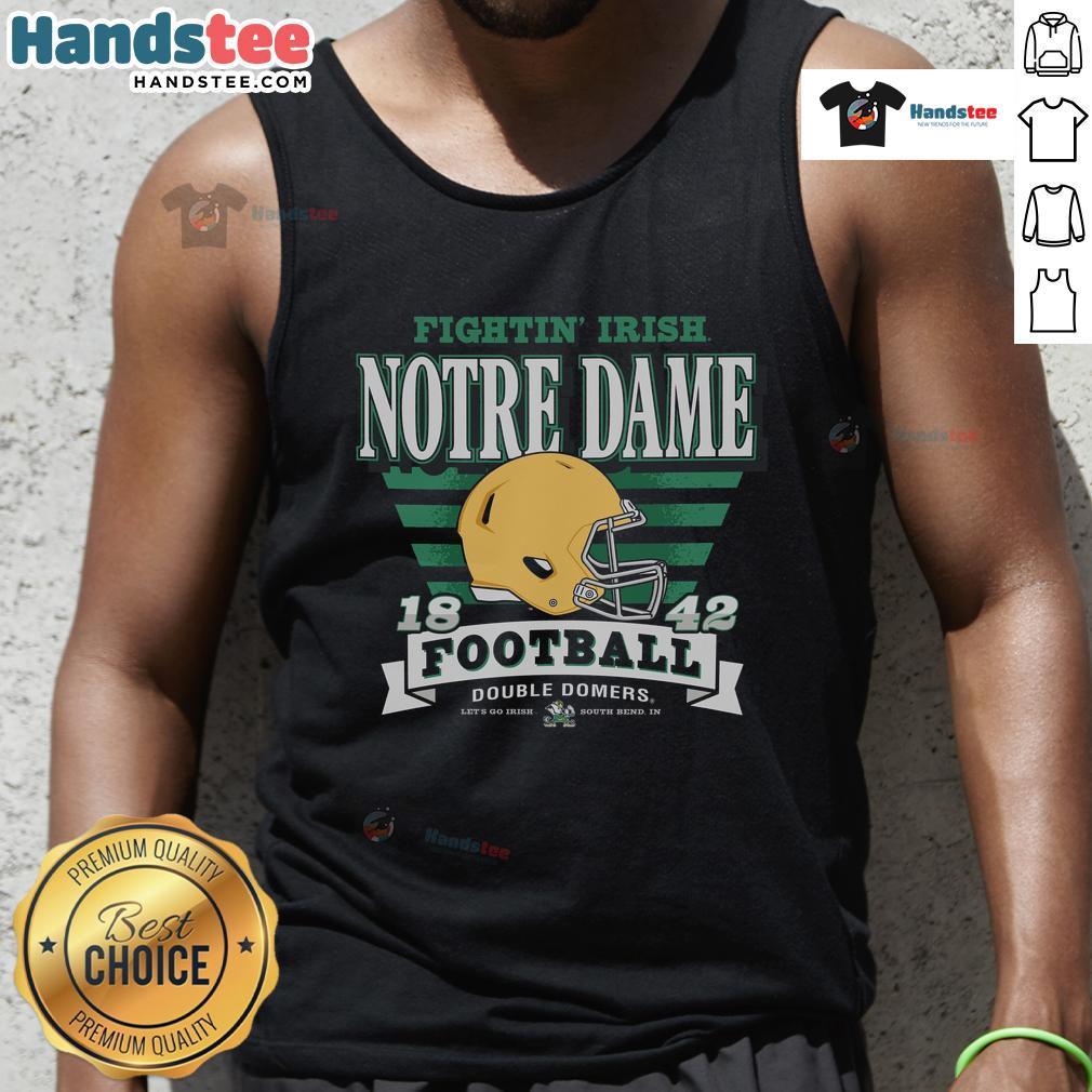 Nice Notre Dame Fightin Irish Stripe Splash Tank Top Nice Notre Dame Fighting Irish Stripe Splash Tank Top showcasing vibrant colors and team spirit for fans.