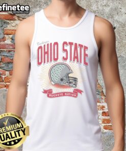 Stylish Nice Ohio State Buckeyes Prime Play Tank Top for fans, featuring team colors and logo, perfect for game day.