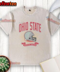 Alt Text: Nice Ohio State Buckeyes Prime Play Washed T-Shirt in red, featuring the iconic Buckeyes logo for fans.