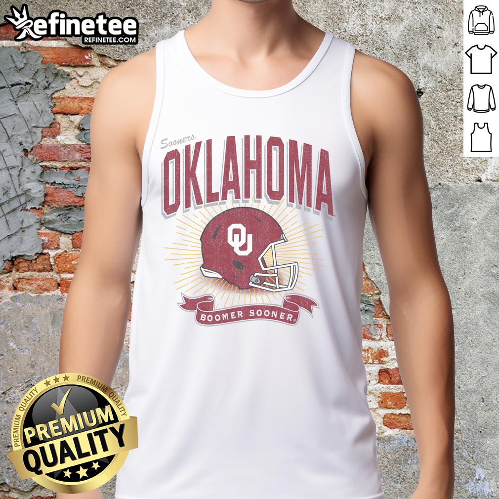 Nice Oklahoma Sooners Prime Play Tank Top Nice Oklahoma Sooners Prime Play Tank Top featuring bold team logo, perfect for game day or casual wear.