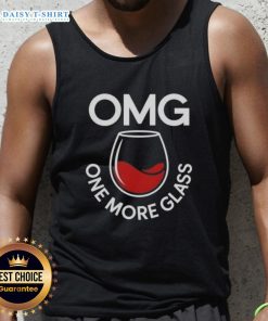 Stylish Nice OMG One More Glass tank top in vibrant colors, perfect for summer fashion and casual outings.