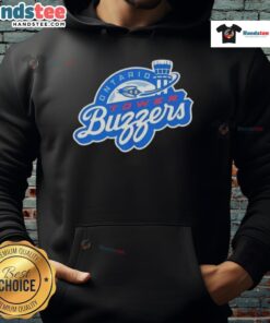 2025 Nice Ontario Tower Buzzers logo hoodie featuring vibrant design and team colors, perfect for fans and supporters.