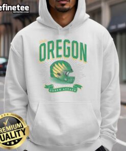 Alt Text: Nice Oregon Ducks Prime Play Hoodie featuring vibrant team colors and logo, perfect for fans and casual wear.