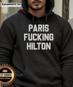 Stylish Nice Paris Fcking Hilton hoodie featuring bold graphics, perfect for casual streetwear lovers.