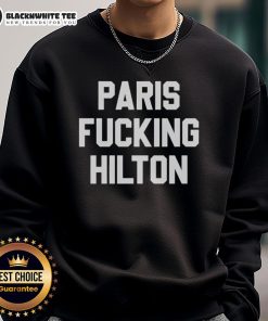 Trendy Nice Paris Fcking Hilton sweatshirt featuring stylish design and vibrant colors, perfect for streetwear enthusiasts.