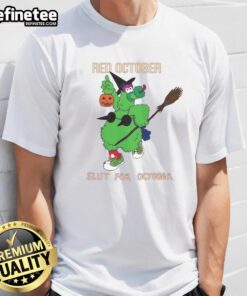 Philadelphia Phillies Phillie Phanatic Red October Halloween T-Shirt featuring vibrant colors and playful design.