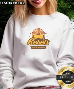 Alt Text: Nice Rebels Galactic Butter Cups Sweatshirt in vibrant colors, featuring a unique design perfect for casual wear.