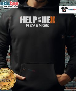 Nice Revenge Splitscreen Help Me In He II hoodie design featuring bold graphics and a stylish fit.