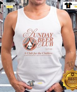 Nice Rhinegeist Sunday Beer Club tank top for the Cincinnati Chapter, featuring Jungle Cat Division design.