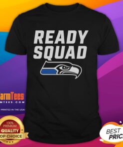 Nice Seattle Seahawks Ready Squad T-Shirt featuring team colors and logo, perfect for game day wear.