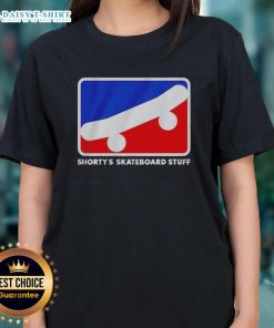 Nice Shortys Skate Icon NBA Logo Ladies Tee featuring a stylish graphic design for skateboard and basketball fans.