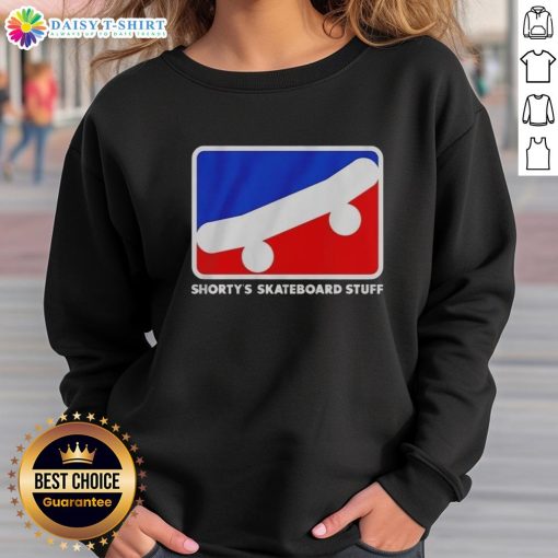 Nice Shortys NBA Logo Sweatshirt featuring a stylish skate icon design for trendy streetwear enthusiasts.