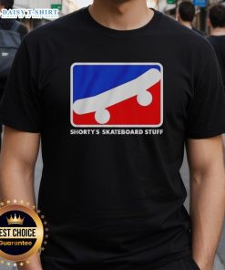 Nice Shorty'S Skate Icon NBA Logo T-Shirt featuring a stylish design for basketball fans and skateboard enthusiasts.