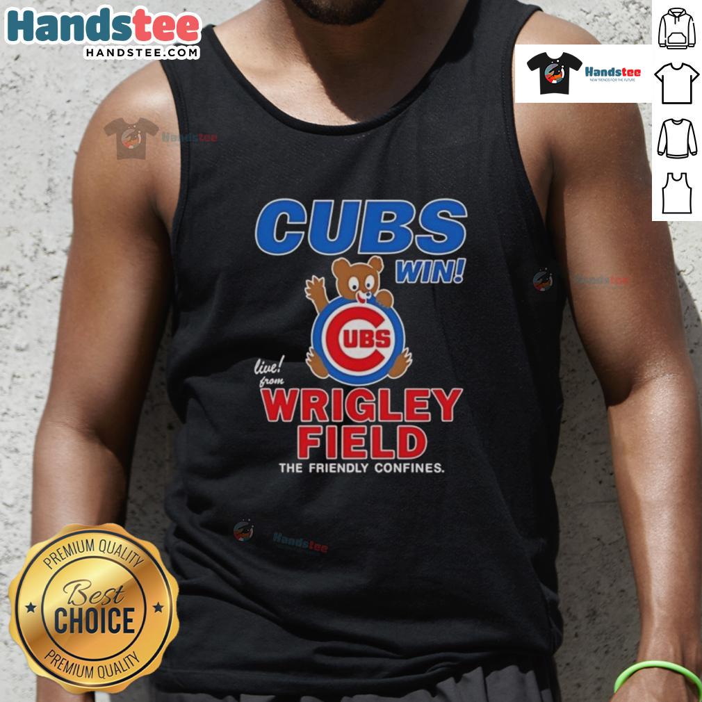 Nice Shota Imanaga Chicago Cubs Win Wrigley Field Tank Top Shota Imanaga celebrates Chicago Cubs win at Wrigley Field wearing a stylish tank top, capturing the excitement of the game.