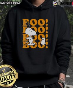 Cozy hoodie featuring Snoopy with Halloween theme, perfect for festive celebrations. Shop the Nice Snoopy Boo Boo Boo hoodie!