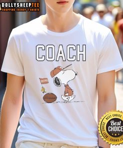 Nice Snoopy Coach Texas Longhorns Football T-Shirt featuring a playful Snoopy design for fans of Texas football.