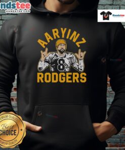 Stylish Nice Steelers Aaron Rodgers design hoodie featuring team colors and logo, perfect for fans and game day wear.