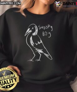 Cute Nice Swoopy Boy Bird Sweatshirt featuring a colorful bird design, perfect for stylish kids' clothing.