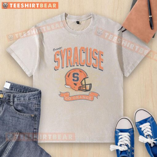Nice Syracuse Orange Prime Play Washed T-Shirt featuring vibrant team colors and a comfortable fit for fans.