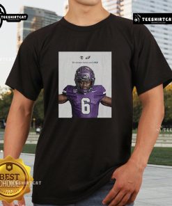 Alt Text: Tarleton State Football 'We Always Knew You'd Fly' T-Shirt in purple, showcasing school spirit and team pride.