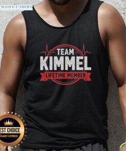 Nice Team Kimmel Lifetime Member Tank Top featuring a stylish design perfect for casual wear and team spirit.