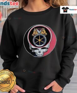 Nice Teamsters X Grateful Dead sweatshirt featuring vibrant graphics and unique design for music lovers and collectors.