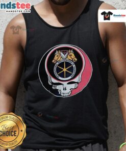 Nice Teamsters X Grateful Dead tank top featuring vibrant graphics and a stylish design for music festival enthusiasts.