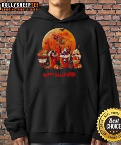 Cozy Nice Tennessee Titans Halloween coffee hoodie featuring team colors and festive designs for football fans.