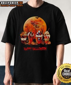 Alt Text: Nice Tennessee Titans Halloween Coffee T-Shirt featuring spooky designs and team colors for festive fans.