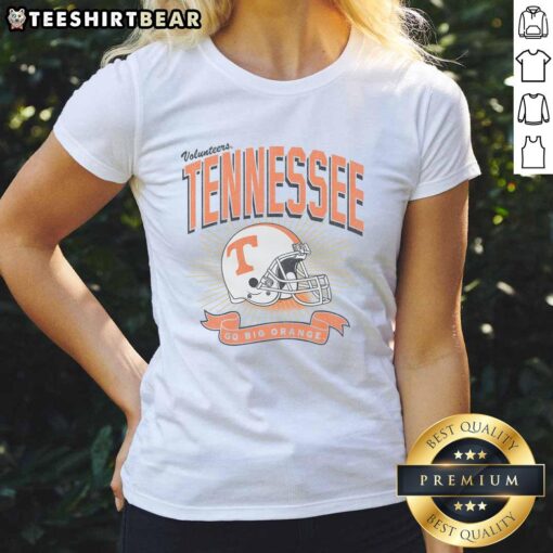 Alt Text: Nice Tennessee Volunteers Prime Play Ladies Tee featuring vibrant team colors and logo, perfect for game day.