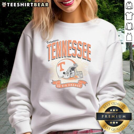 Cozy Nice Tennessee Volunteers Prime Play sweatshirt in orange, perfect for fans showing team spirit and staying warm.