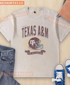 Alt Text: Nice Texas A&M Aggies Prime Play washed t-shirt featuring bold team graphics and a comfortable fit for fans.