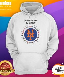 Alt Text: Nice The New York Mets MLB All-Time Wins Hoodie featuring team logo and vibrant colors, perfect for fans.