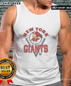 Bart Simpson wearing a New York Giants tank top in a vibrant design, showcasing a unique Nice The Simpsons style.