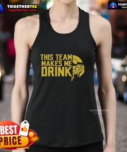 Stylish Minnesota Vikings logo tank top design from Nice-This-Team-Makes-Me-Drink collection, perfect for fans.
