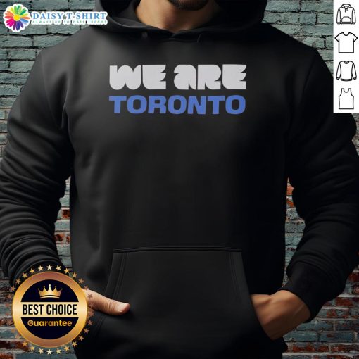 Nice We Are Toronto World Cup 2026 hoodie in vibrant colors, perfect for fans celebrating the upcoming soccer event.