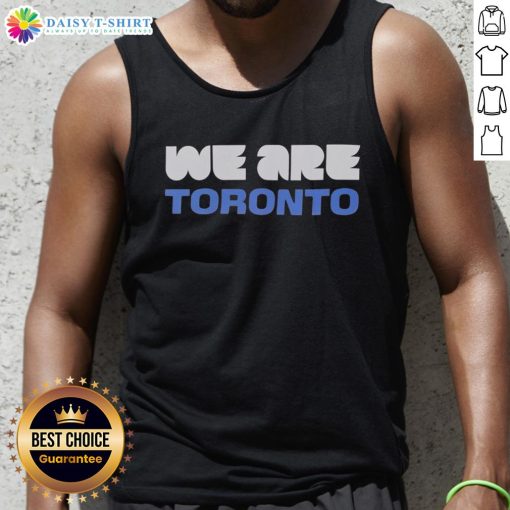 Nice We Are Toronto World Cup 2026 tank top featuring vibrant design, perfect for showing support during the tournament.