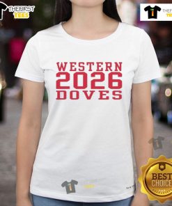 Nice Western 2026 Doves Ladies Tee featuring a stylish dove graphic and soft fabric, perfect for casual wear.