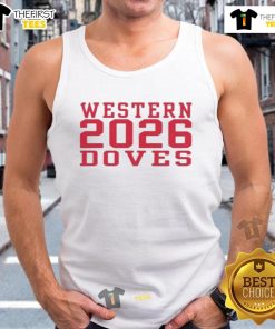 Alt Text: Stylish Nice Western 2026 Doves Tank Top featuring a vibrant dove print, perfect for casual summer wear.